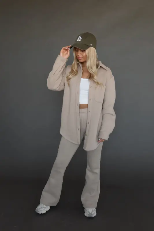 RESTOCKED: Tayler Fleece Oversized Shacket