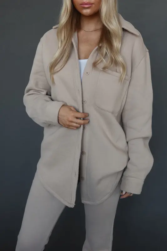 RESTOCKED: Tayler Fleece Oversized Shacket