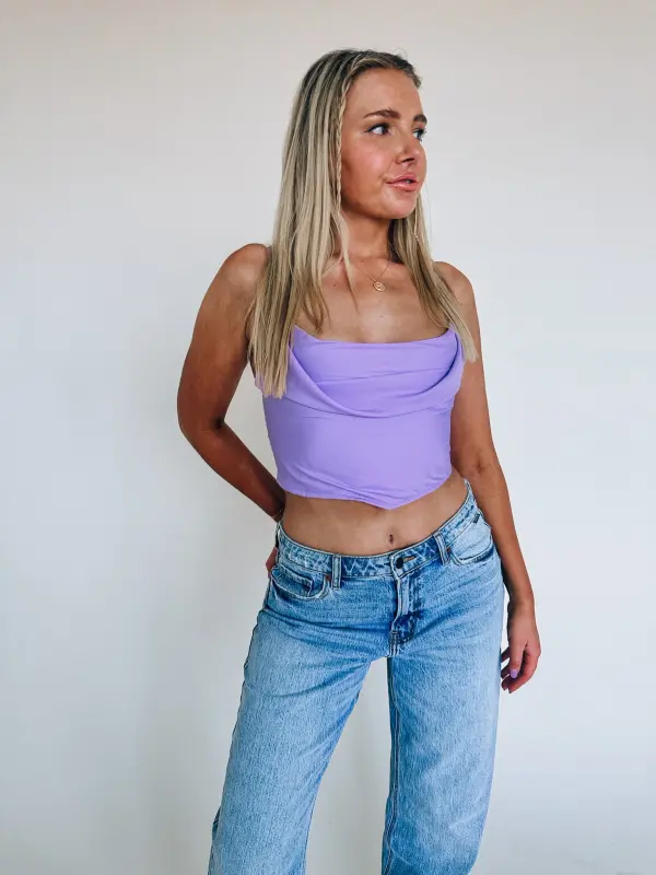 Eliana Lavender Tank-88389