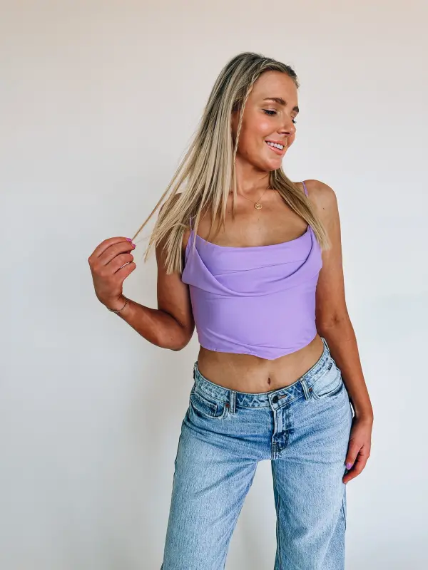 Eliana Lavender Tank