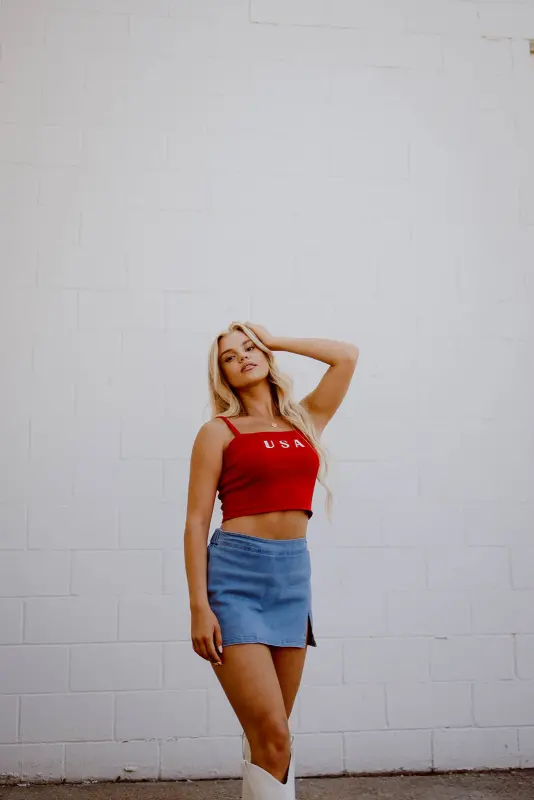 USA Knit Tank